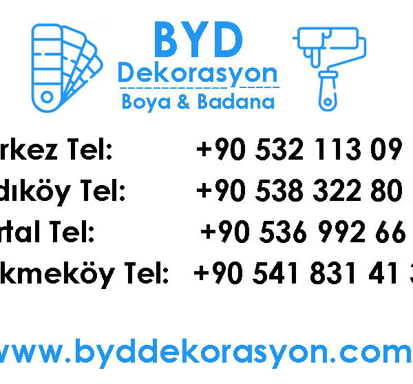 Sancaktepe, Çekmeköy, Kartal, Kadıköy Daire İç Cephe Boya